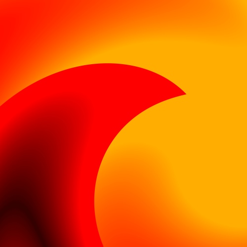 Background with red waves.