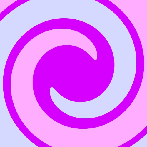 Background with purple spiral.