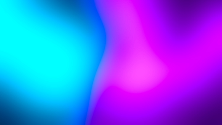 Blurred blue and violet background.