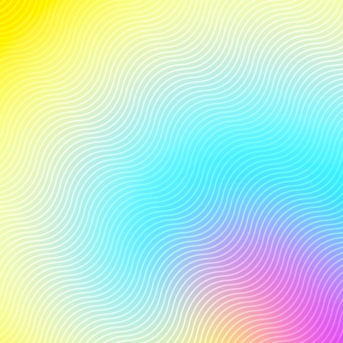 Colored background with waves.
