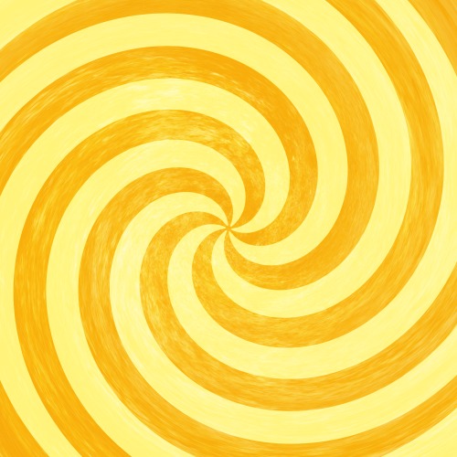 Vintage background with yellow spirals.